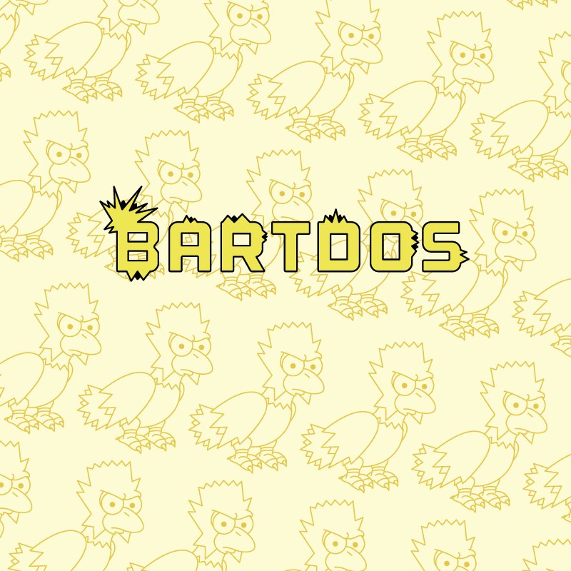 Bartdos Enamel Pin