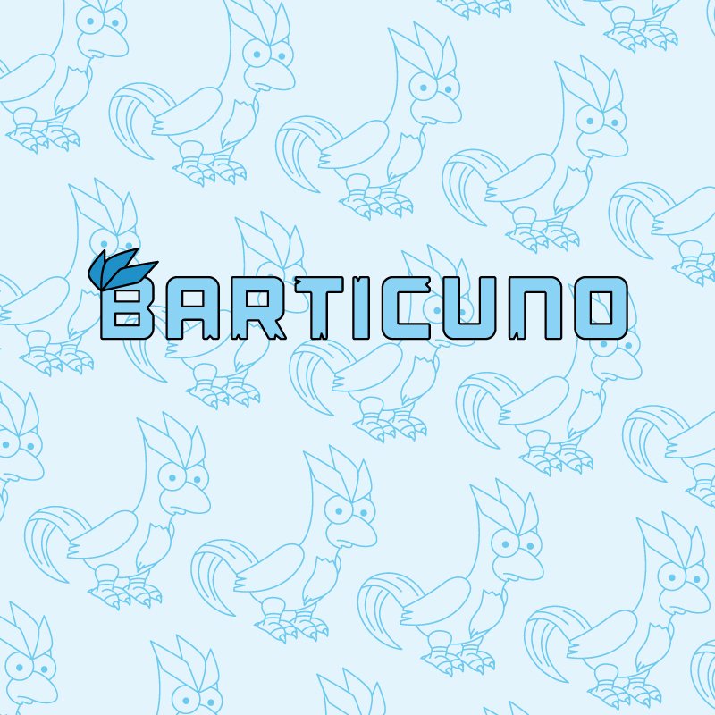 Barticuno Enamel Pin