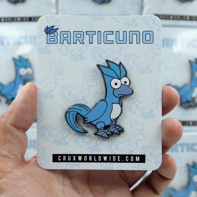 Barticuno Enamel Pin