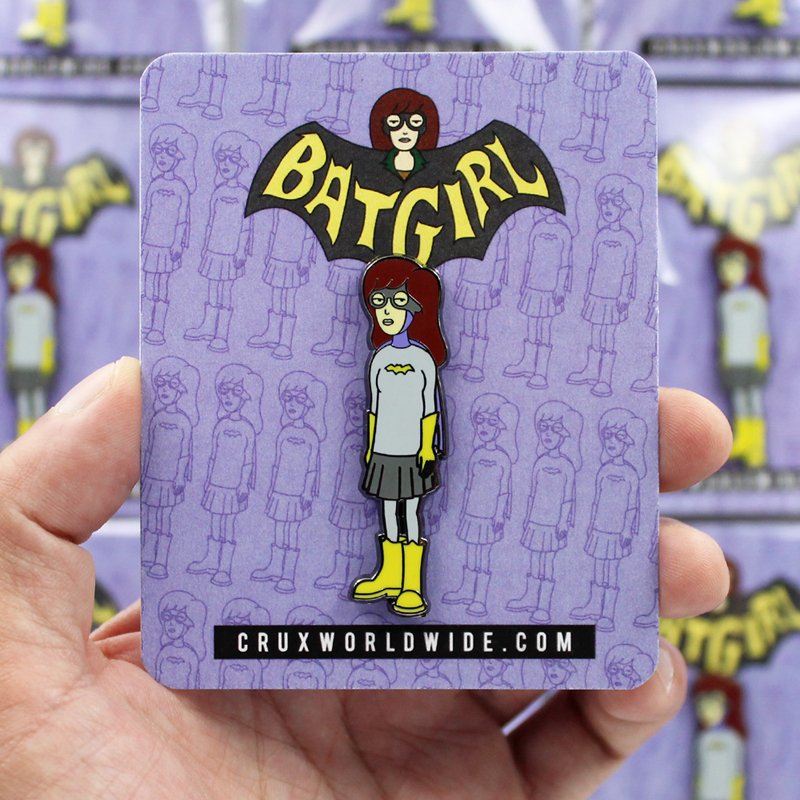 Batgirl Enamel Pin