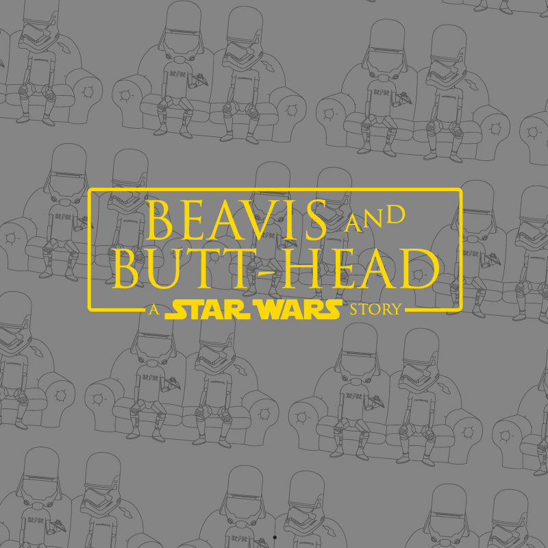 Beavis and Butt-Head Starwars Enamel Pin
