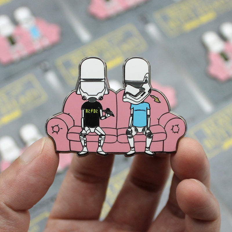 Beavis and Butt-Head Starwars Enamel Pin