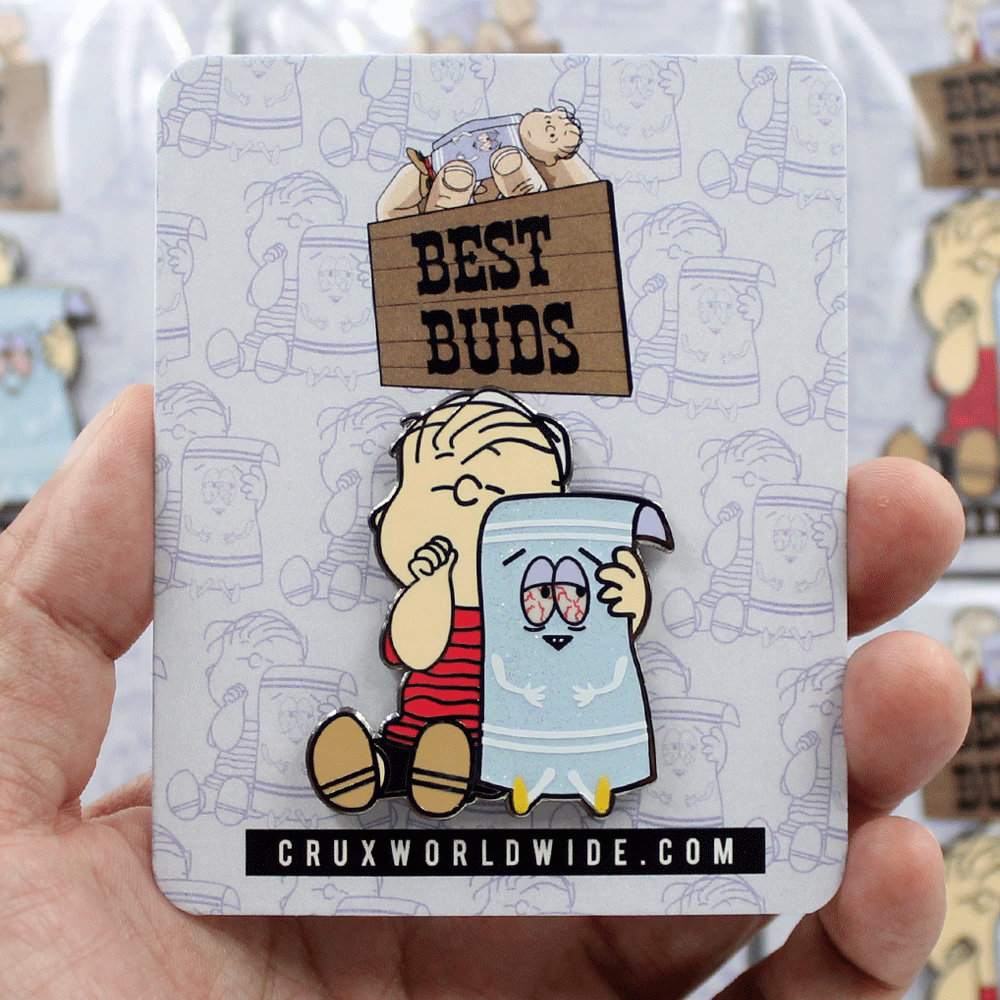 Best Buds Enamel PIn