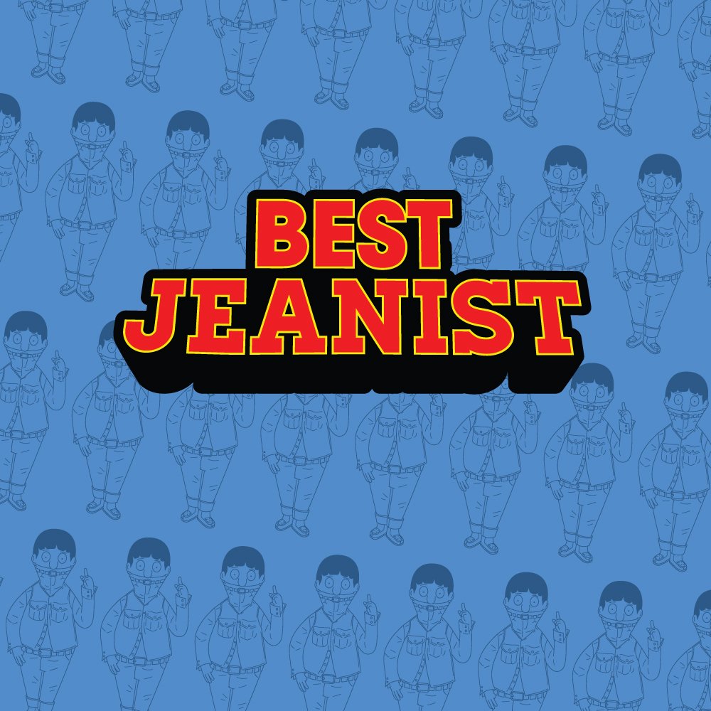 Best Jeanist Enamel Pin