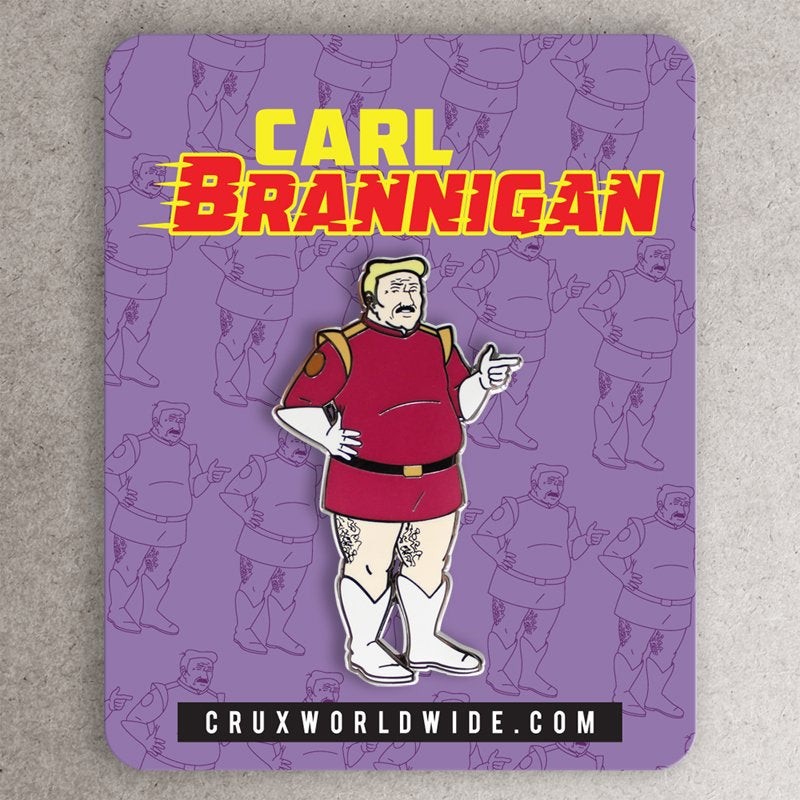 Carl Brannigan Enamel Pin