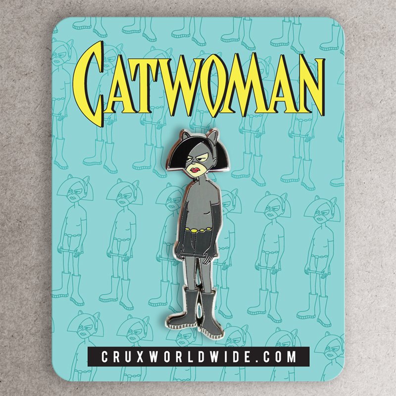 Catwoman Enamel Pin