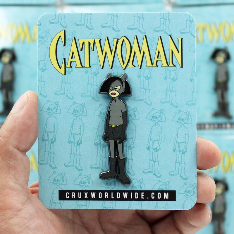 Catwoman Enamel Pin
