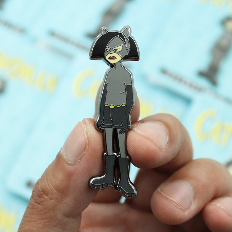 Catwoman Enamel Pin