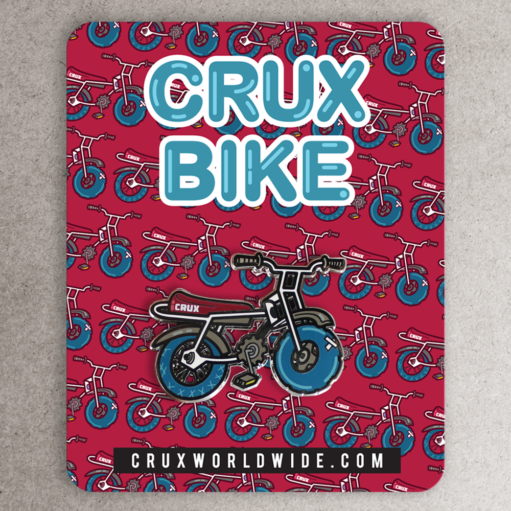 CRUX Bike Enamel Pin
