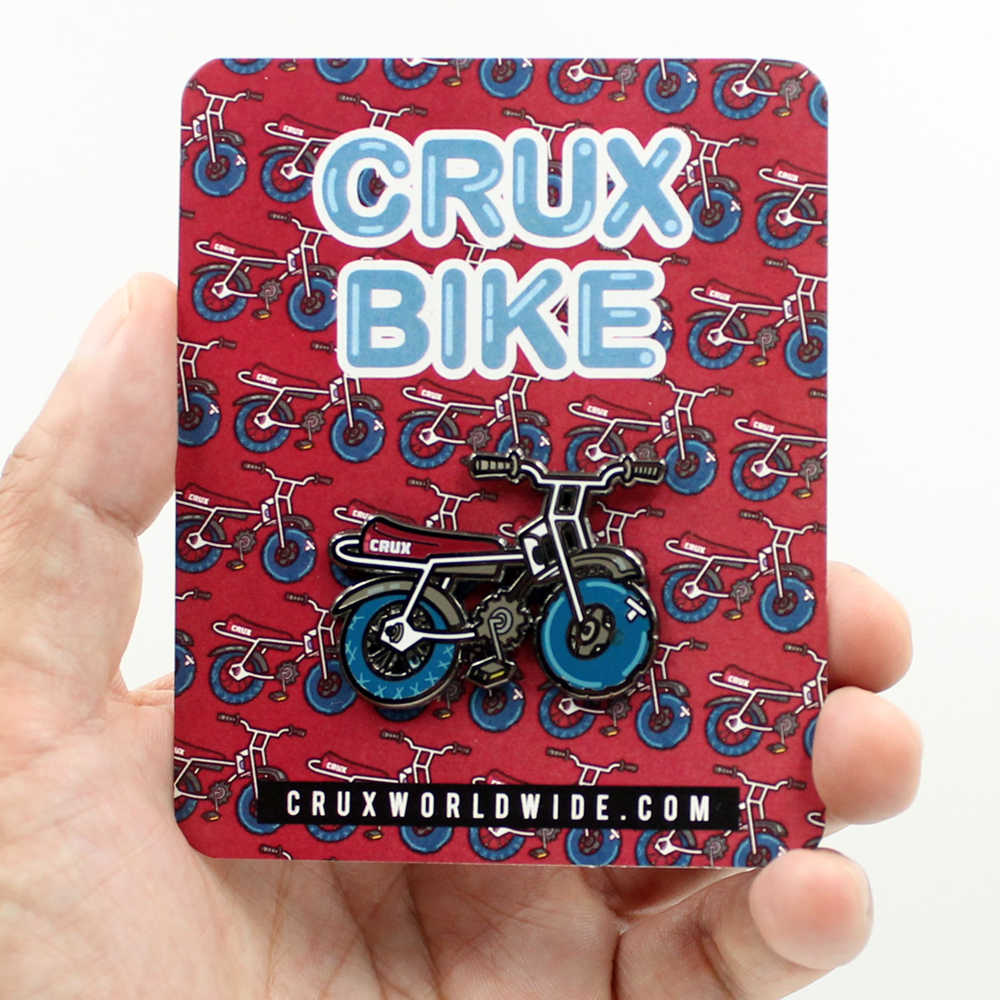 CRUX Bike Enamel Pin