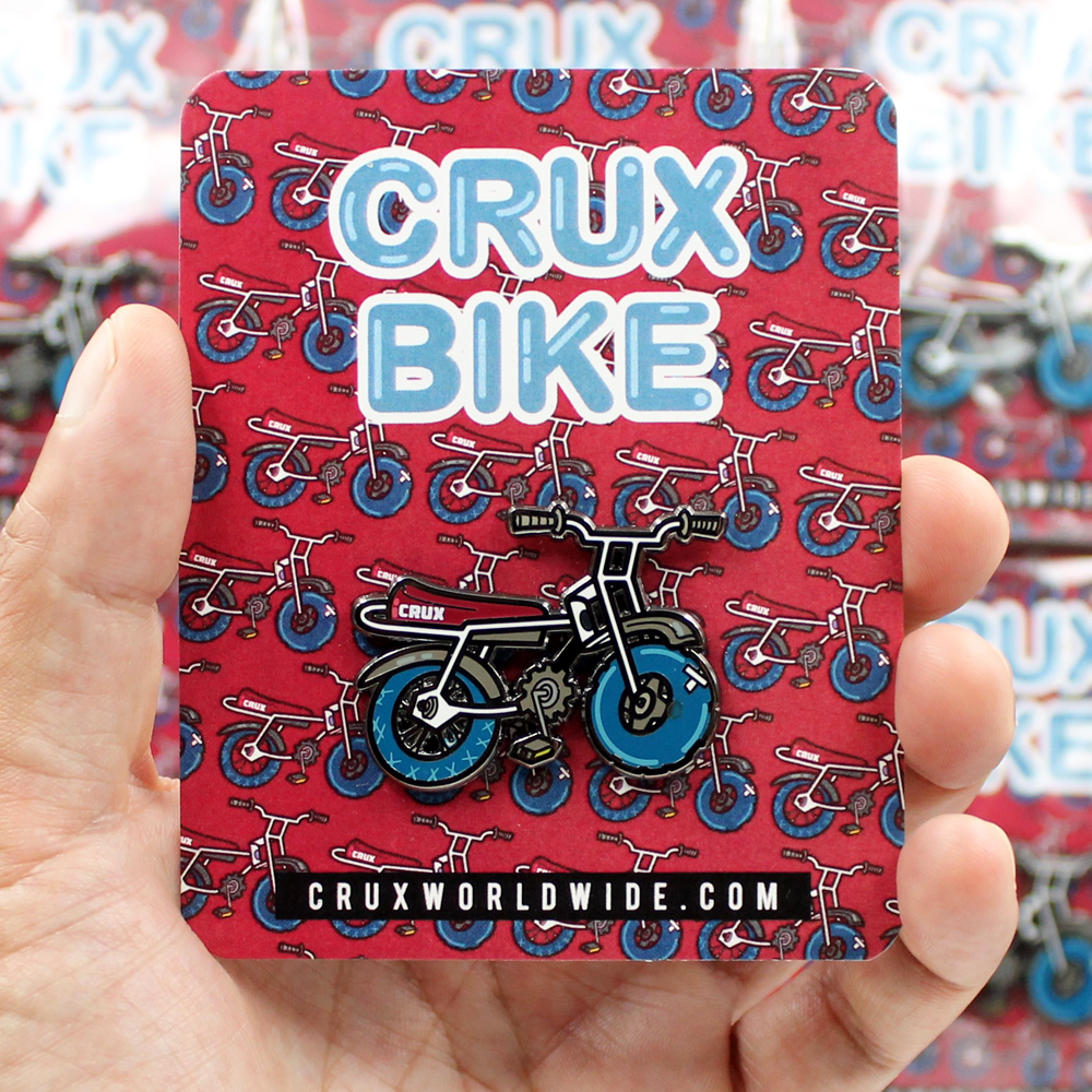 CRUX Bike Enamel Pin