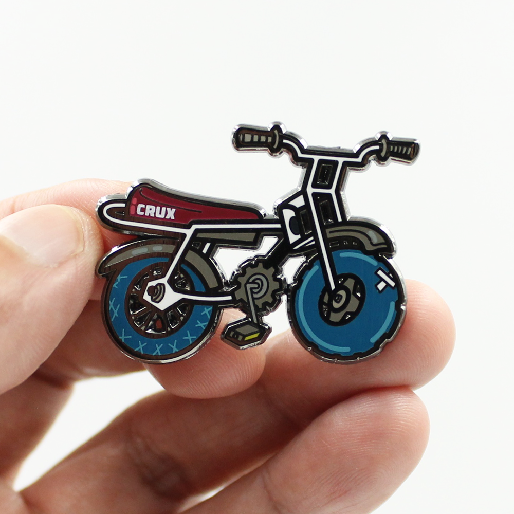 CRUX Bike Enamel Pin