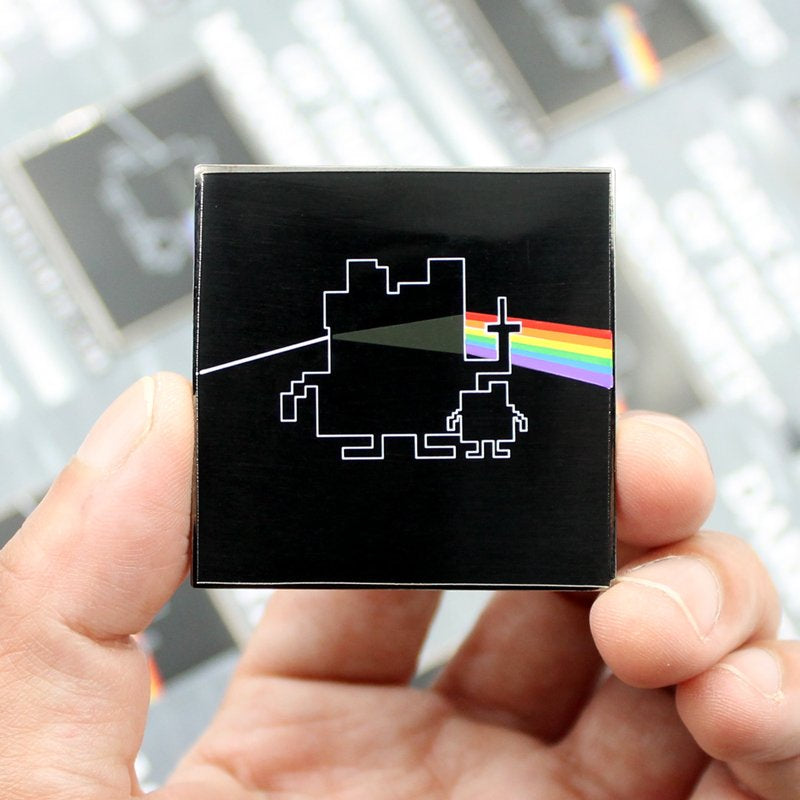 Darkside Of The Mooninites Enamel Pin