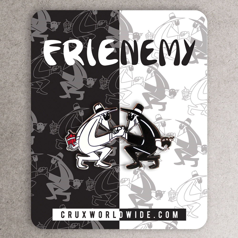 Frienemy Enamel Pin