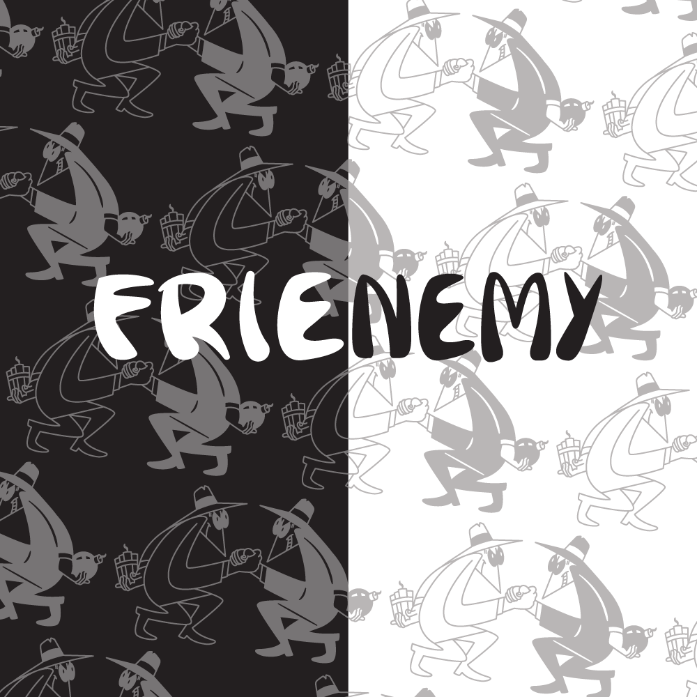 Frienemy Enamel Pin