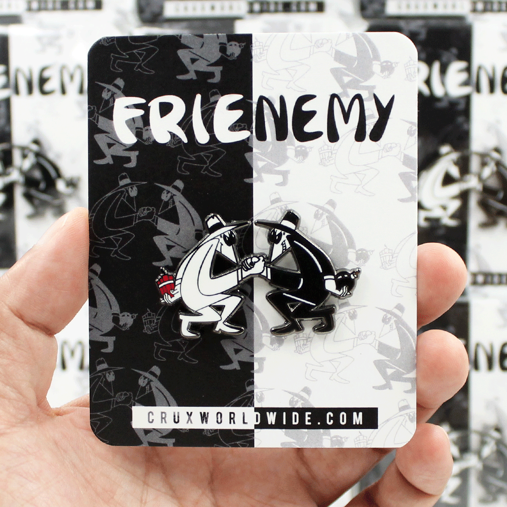 Frienemy Enamel Pin