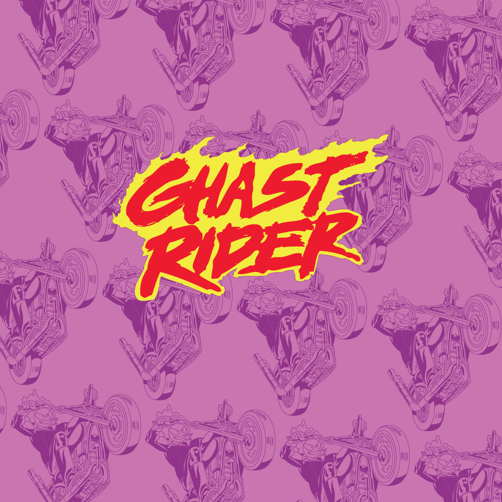 Ghast Rider Enamel Pin