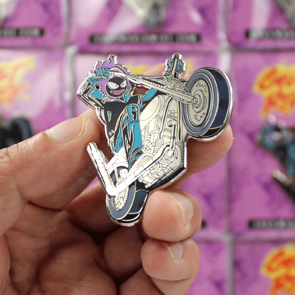 Ghast Rider Enamel Pin