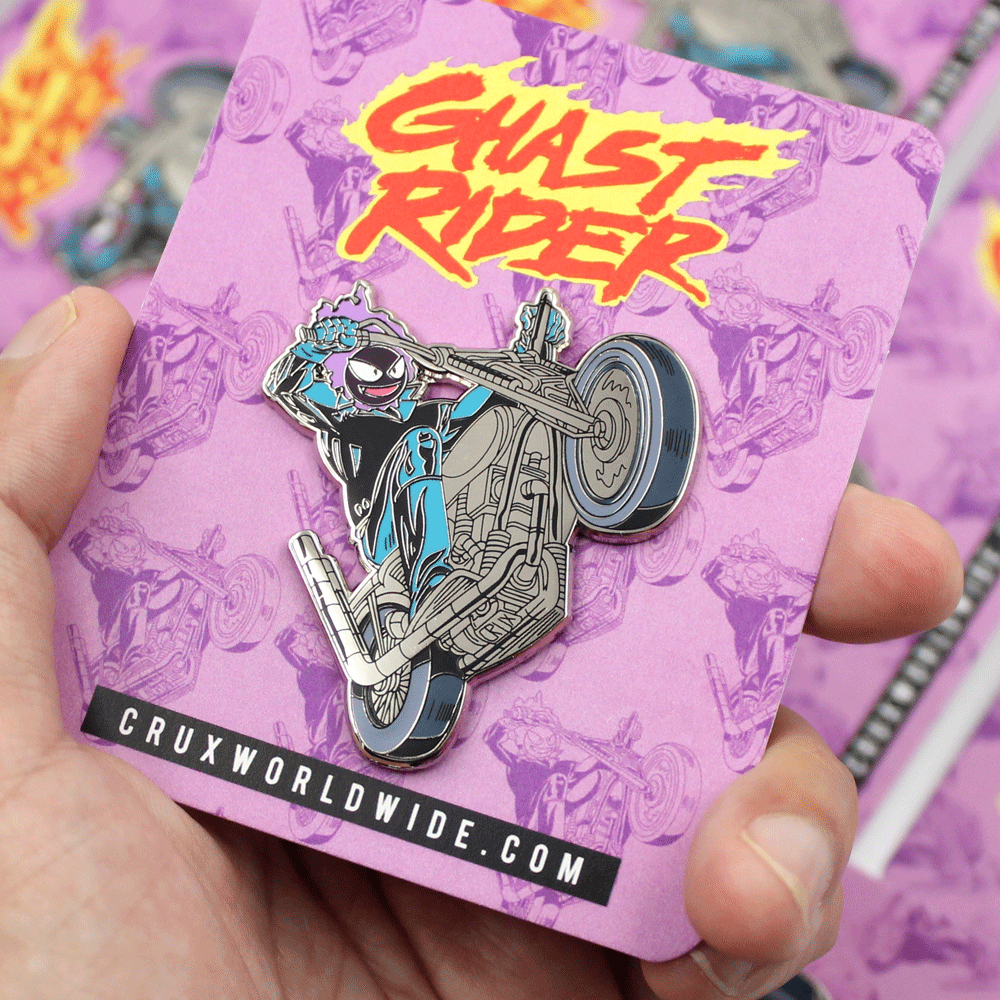 Ghast Rider Enamel Pin