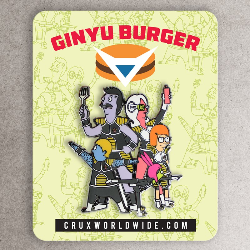Ginyu Burger Enamel Pin