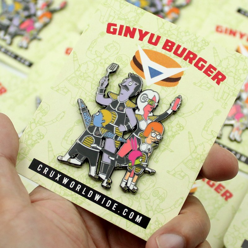 Ginyu Burger Enamel Pin