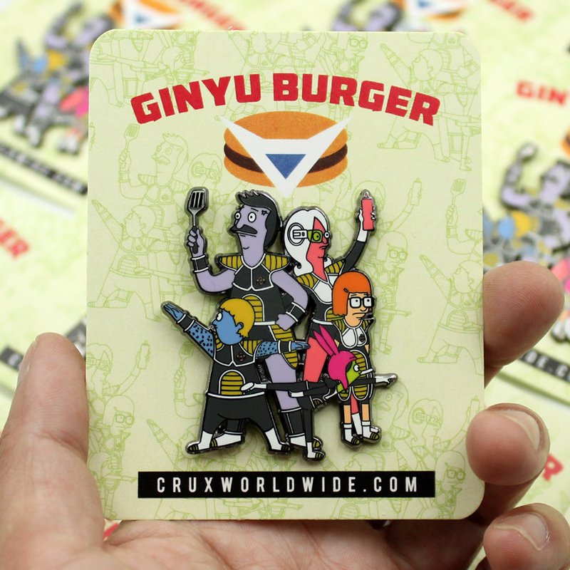 Ginyu Burger Enamel Pin