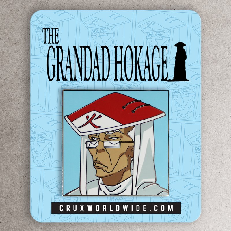 Grandad Hokage Enamel Pin