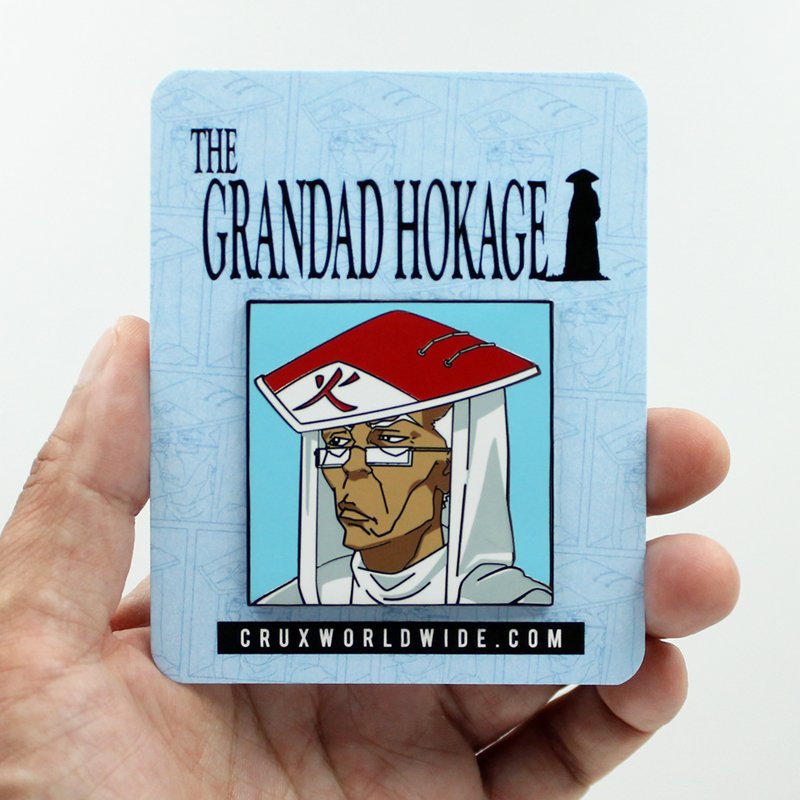Grandad Hokage Enamel Pin