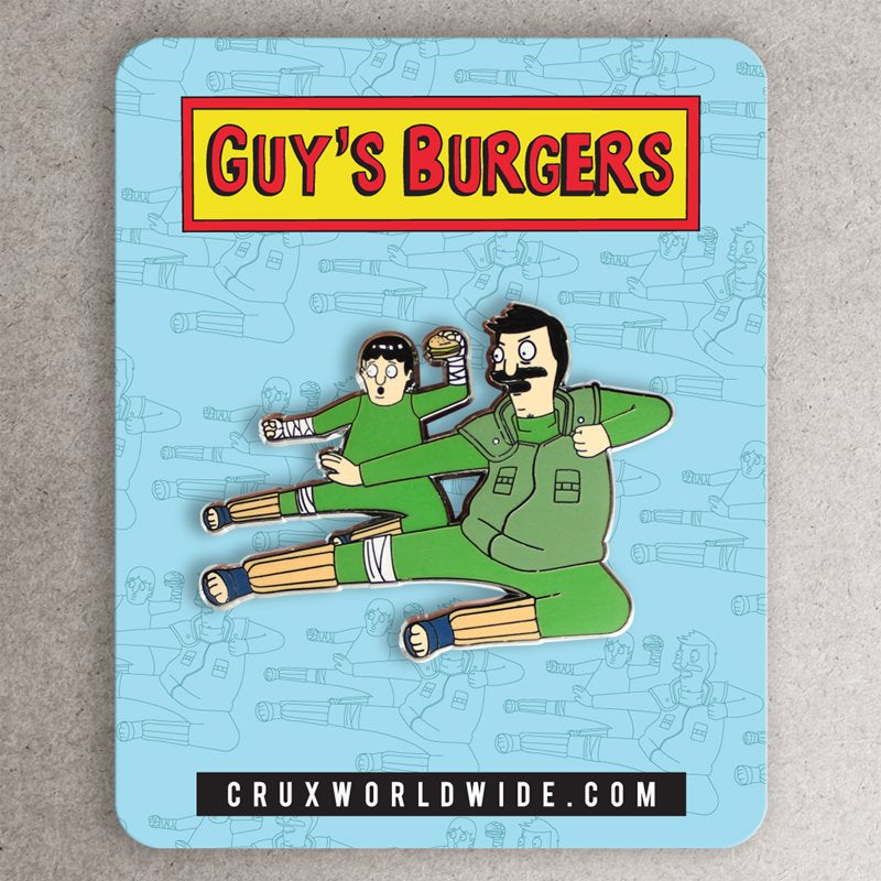 Guy's Burgers Enamel Pin