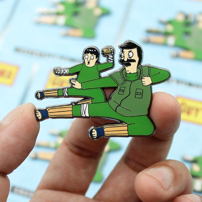 Guy's Burgers Enamel Pin