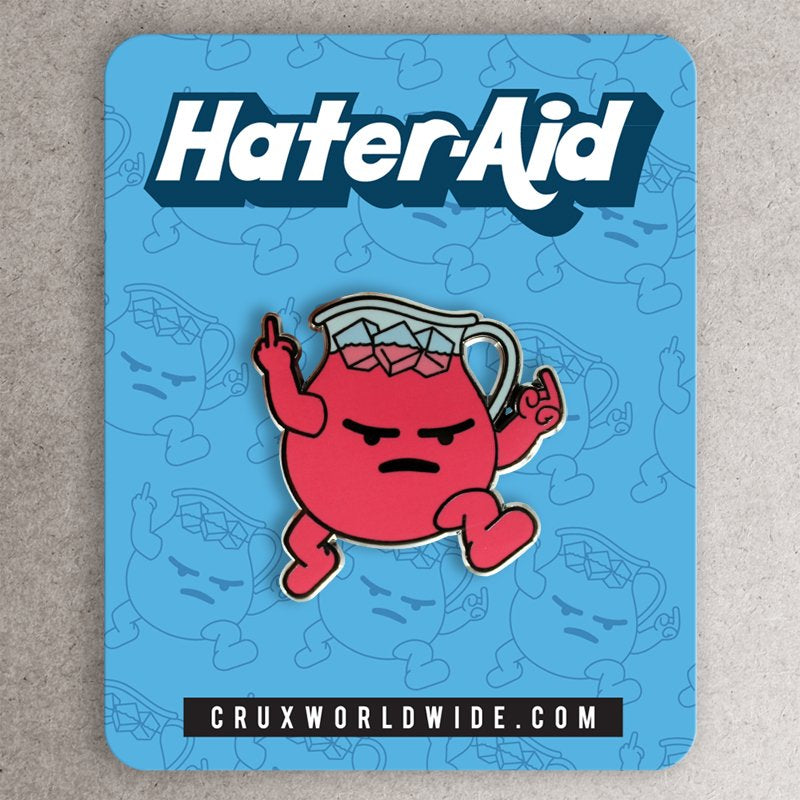 Hater Aid Enamel Pin