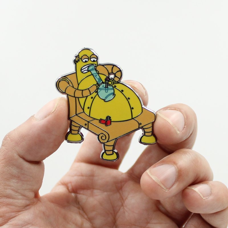 Hedonism Pot Enamel Pin
