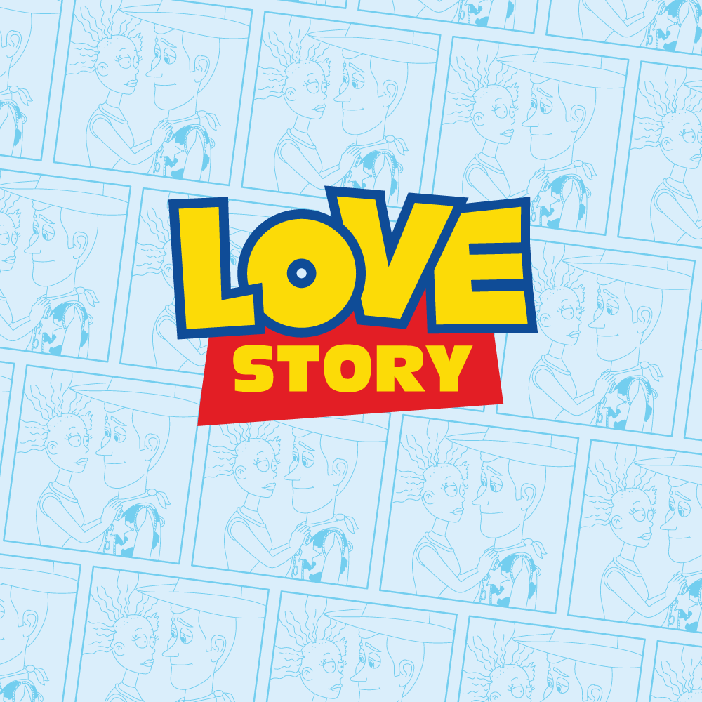 Love Story Enamel Pin