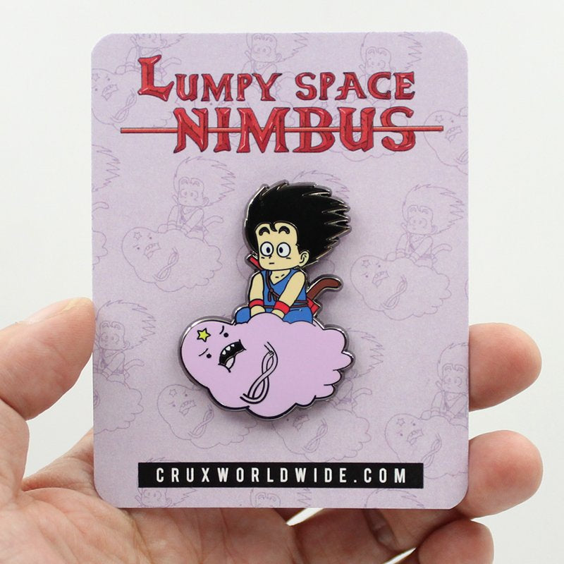 Lumpy Space Nimbus Enamel Pin