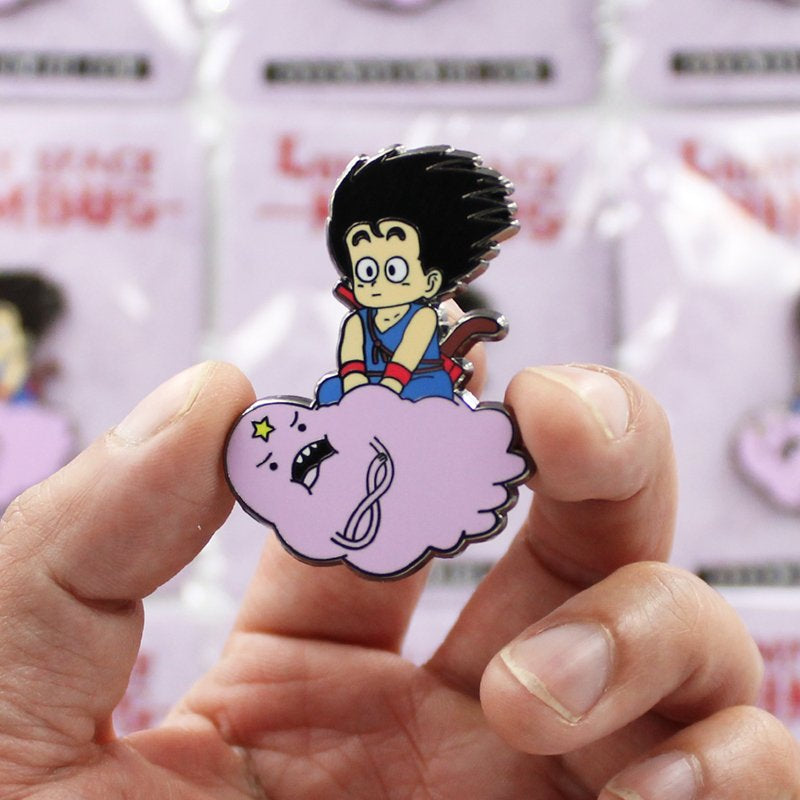 Lumpy Space Nimbus Enamel Pin