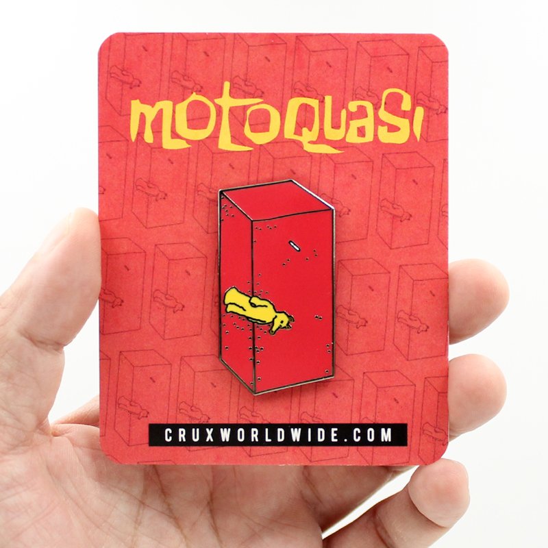 Motoquasi Enamel Pin