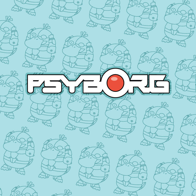 Psyborg Enamel Pin