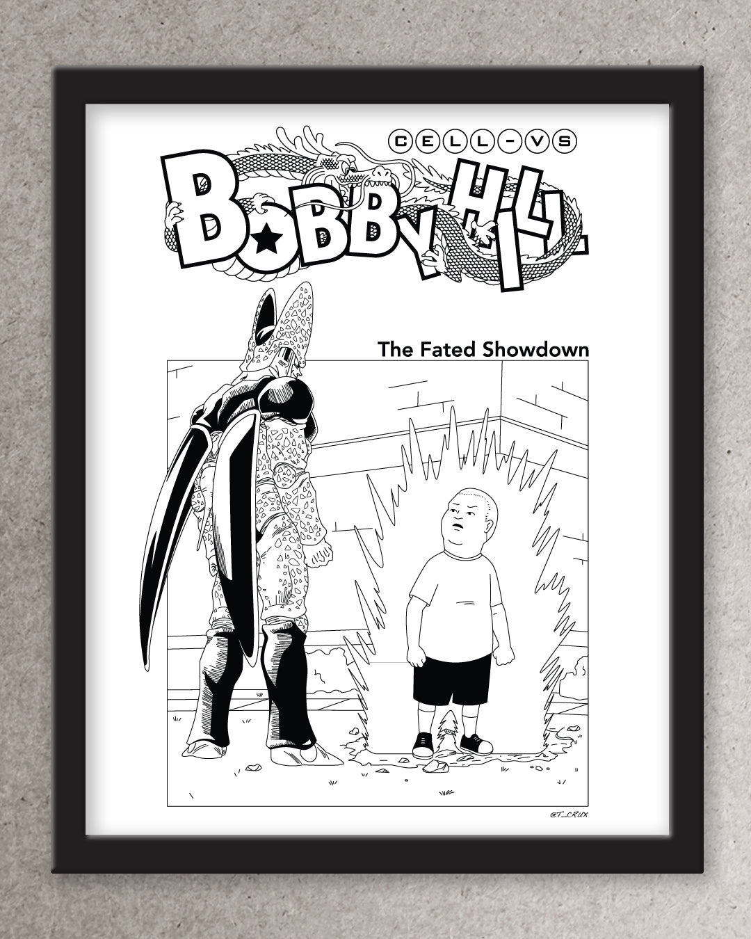 Bobby vs Cell Print