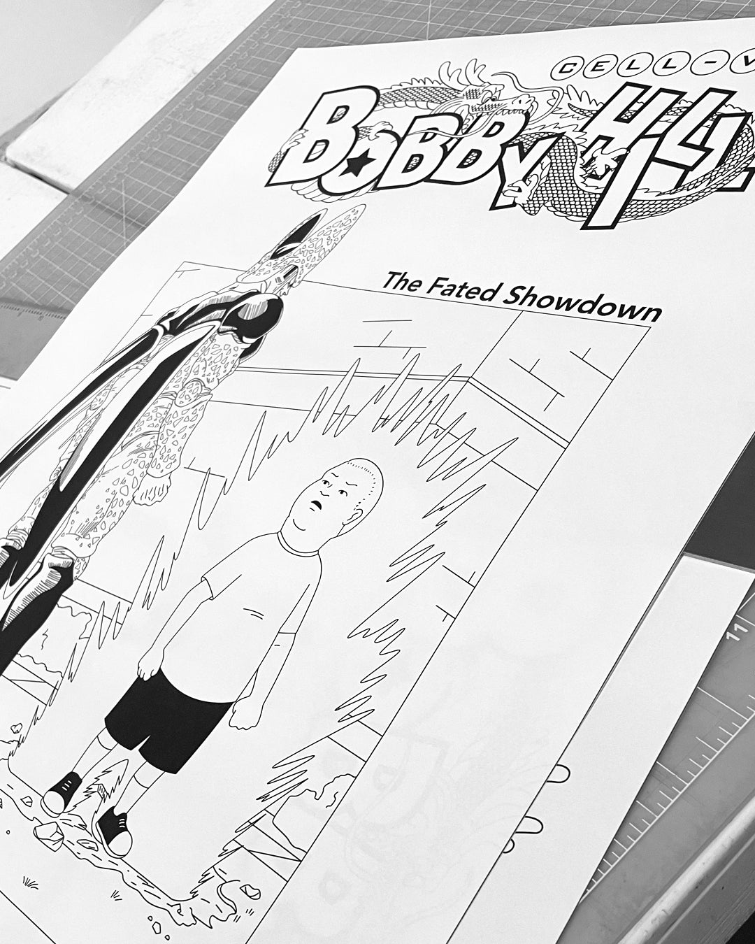 Bobby vs Cell Print