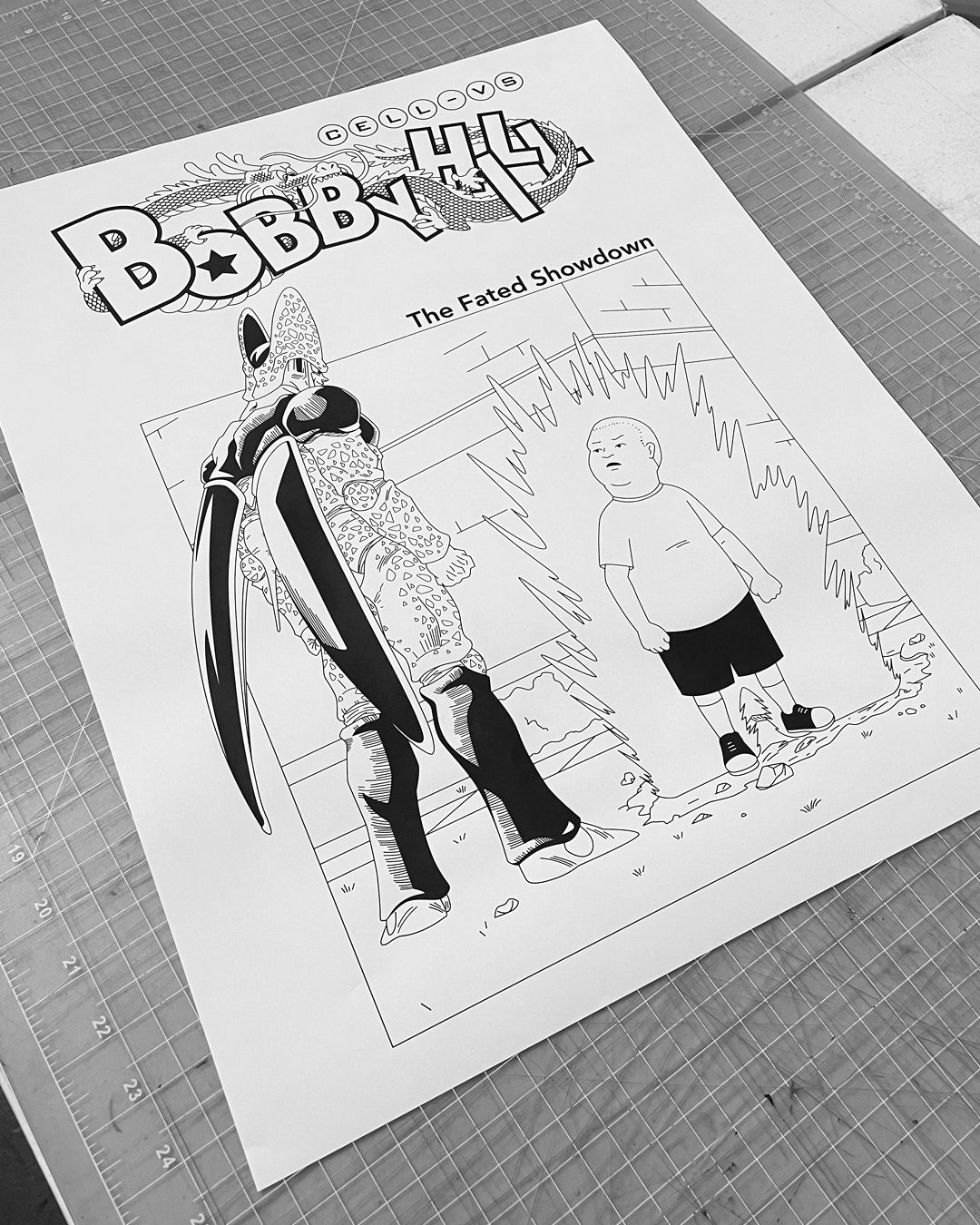 Bobby vs Cell Print