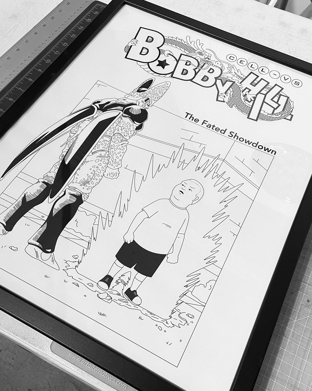 Bobby vs Cell Print