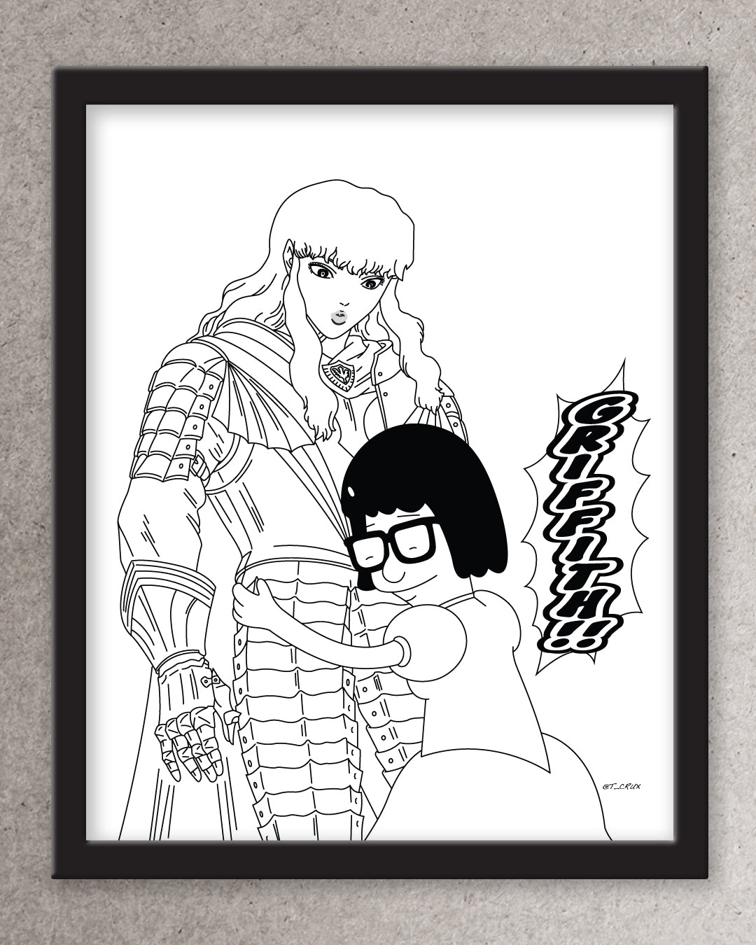 Tina and Griffith Print