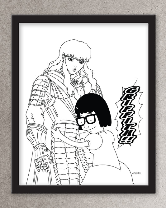Tina and Griffith Print