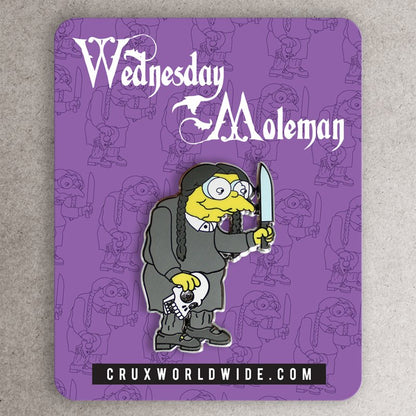 Wednesday Moleman Enamel Pin