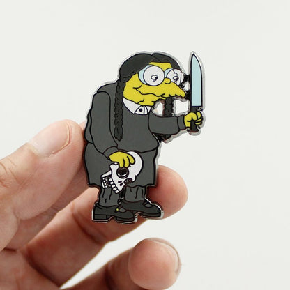 Wednesday Moleman Enamel Pin