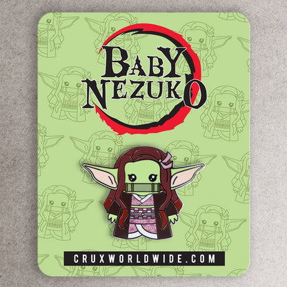 Baby Nezuko Enamel Pin