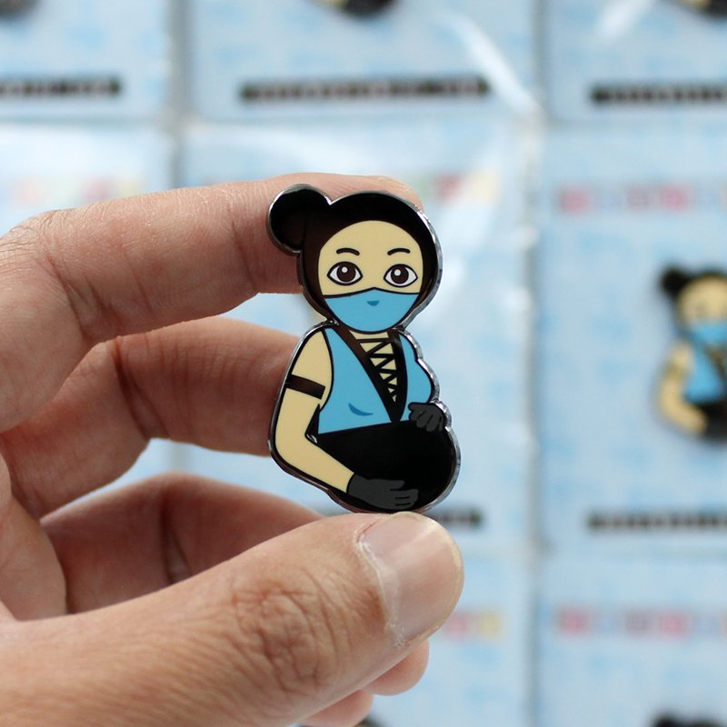 Baebality Enamel Pin