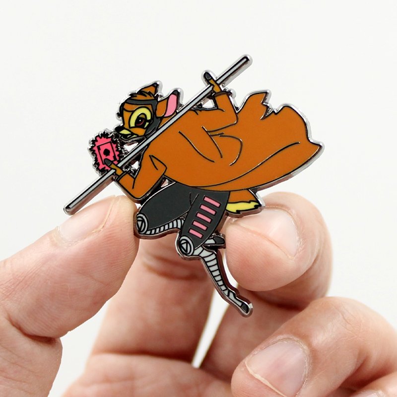 Bambit Enamel Pin