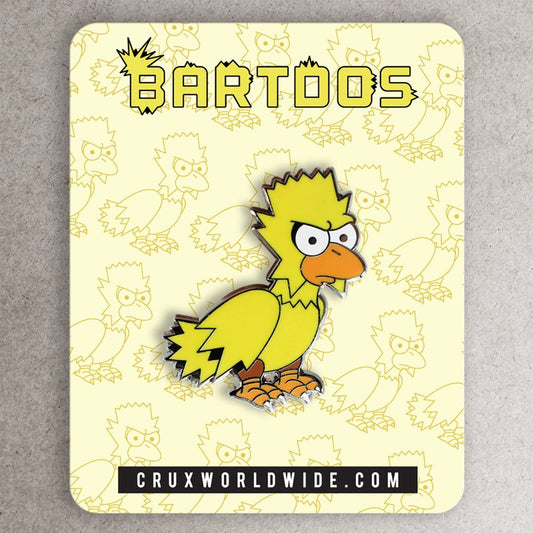 Bartdos Enamel Pin