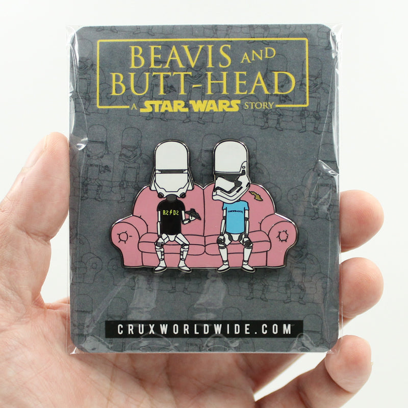 Beavis and Butt-Head Starwars Enamel Pin